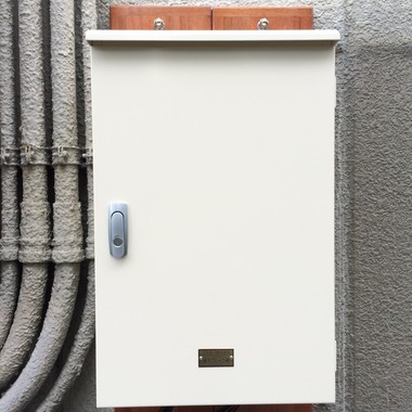 動力SBカバー取り付け