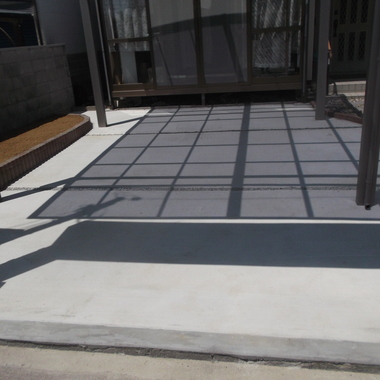 カーポート設置工事 完了 カーポート