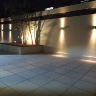 ガーデンリビング LEDライティング工事