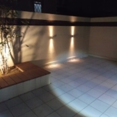 ガーデンリビング LEDライティング施工