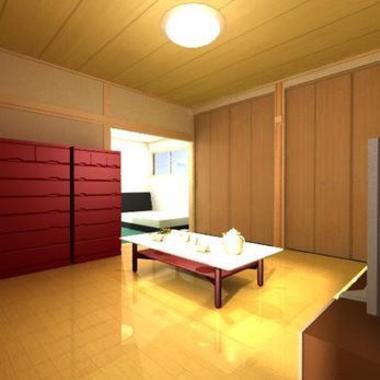 富士宮市　和室を洋室にリフォームの施工後写真（1枚目）