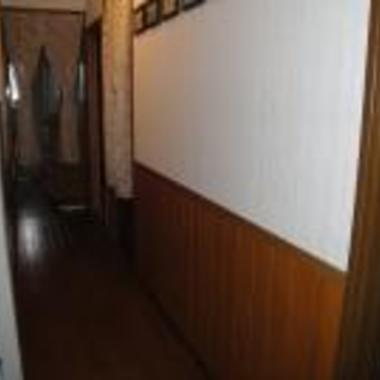 リフォーム後の廊下クロス