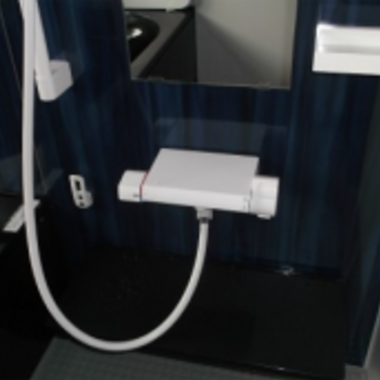 リフォーム後の浴室水道