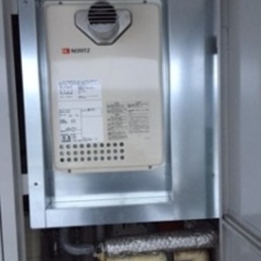 交換後の給湯器