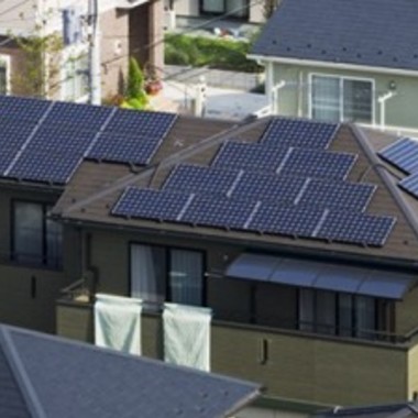 名古屋市　太陽光発電導入 施工事例 の施工後写真（0枚目）