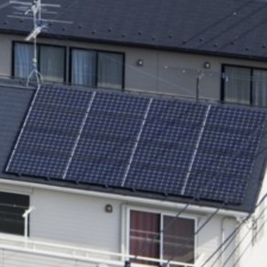 西尾市　太陽光発電導入　施工事例の施工後写真（0枚目）