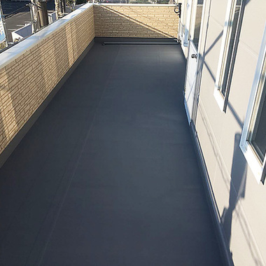 ベランダ改修後 ベランダ床