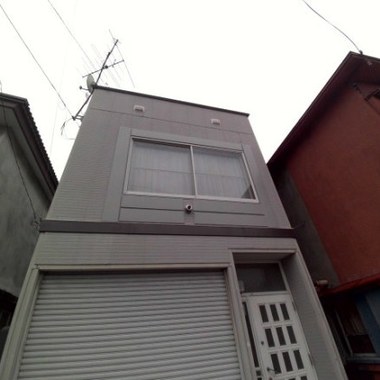外壁補修後 正面