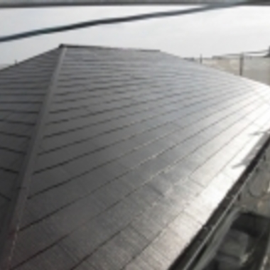 日南市 E様邸 屋根塗装工事の施工後写真(1枚目)