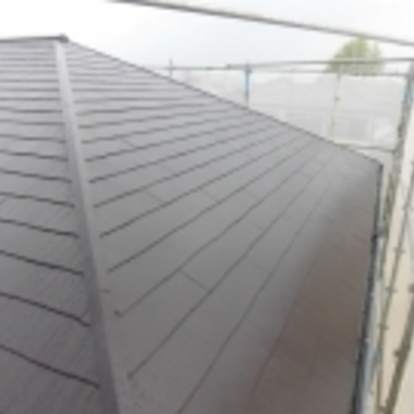 日南市 E様邸 屋根塗装工事の施工後写真(2枚目)