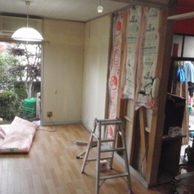 大里郡寄居町 緊急依頼！リビングの床抜けを修理せよ♪の施工後写真（0枚目）