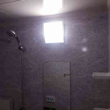 【LIXIL　リノビオV　Fタイプ　1418サイズ】　マンションユニットバスからのリフォームの施工後写真（2枚目）