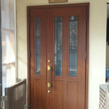 玄関ドア交換工事 完了