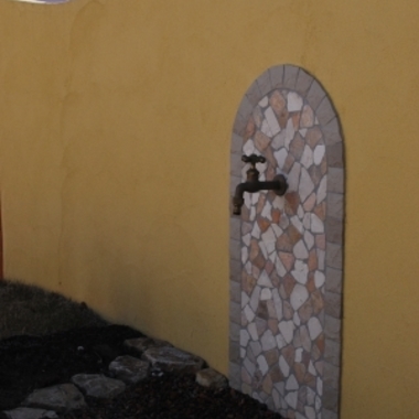 外構工事後 洗い場