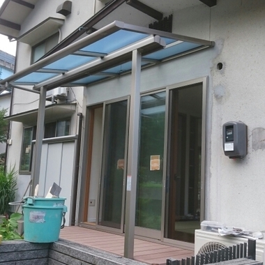 外構リフォーム作業中 3