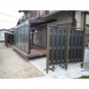 愛知県瀬戸市×フェンス×目隠しの施工後写真（1枚目）