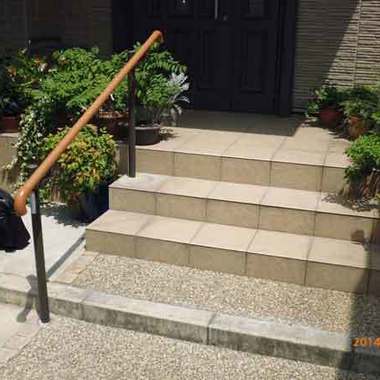 愛知県名古屋市×手摺取付×バリアフリーの施工後写真（0枚目）