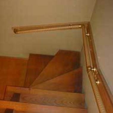 愛知県名古屋市×階段手摺取付×安全の施工後写真（0枚目）