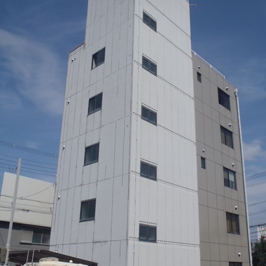 店舗オフィス外壁 別角度