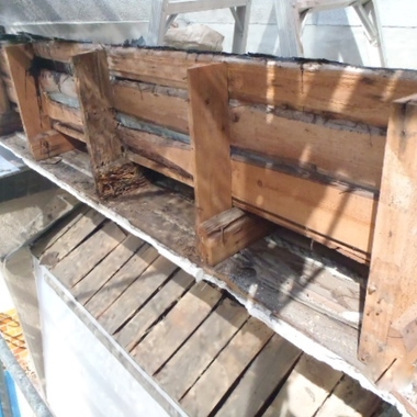 新規バルコニー下地