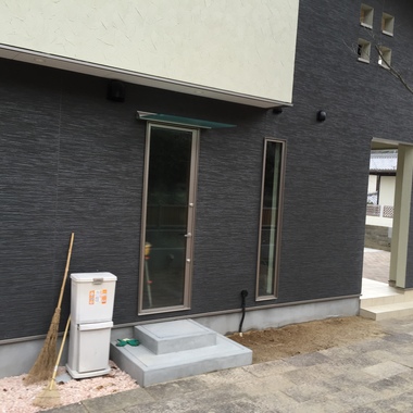 カーポート設置前