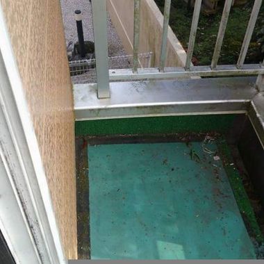 バルコニーリフォーム前