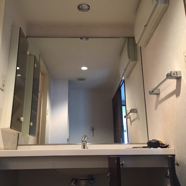 洗面台交換前 台