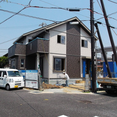 外構工事 途中1