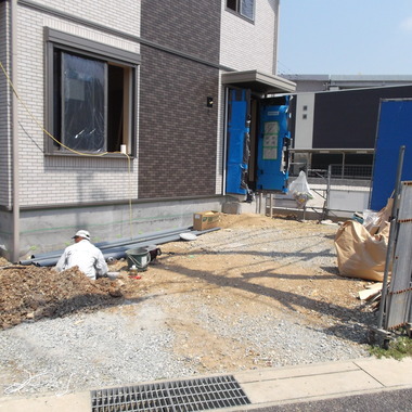 外構工事 途中2