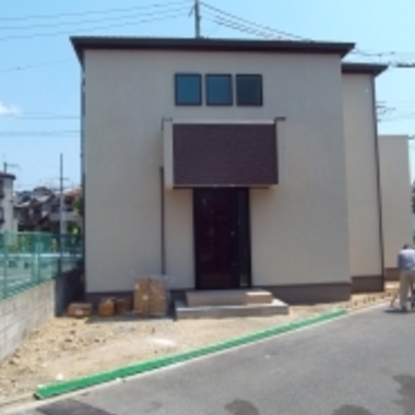 外装工事モダンスタイル 施工前