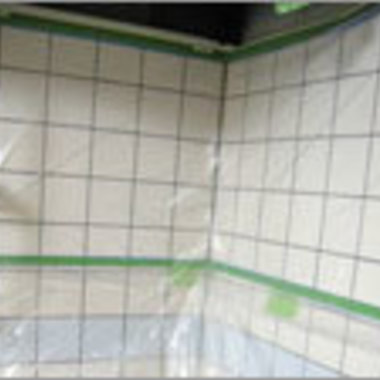 換気扇クリーニング途中 1