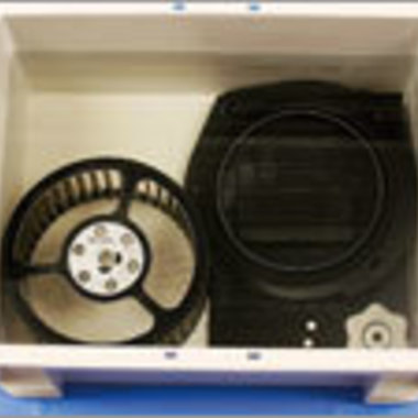 換気扇クリーニング途中 2