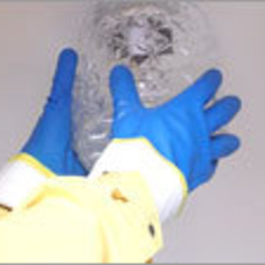 トイレクリーニング途中 1