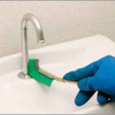 トイレクリーニング途中 2