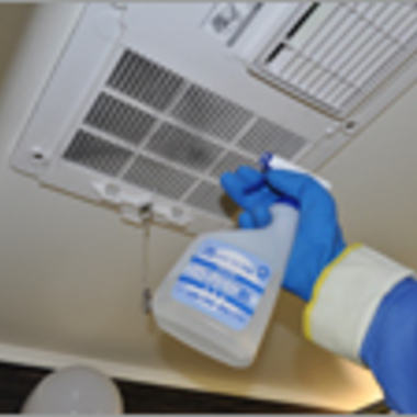 浴室乾燥機クリーニング途中 3