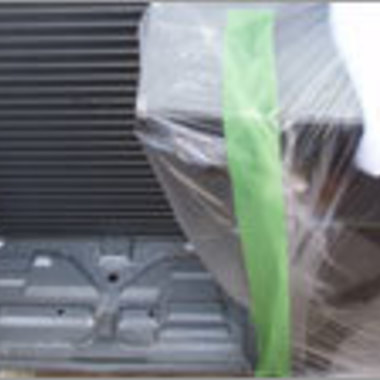 エアコン室外機クリーニング途中 1