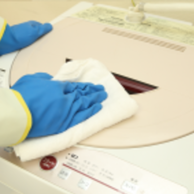 洗濯槽クリーニング途中 5