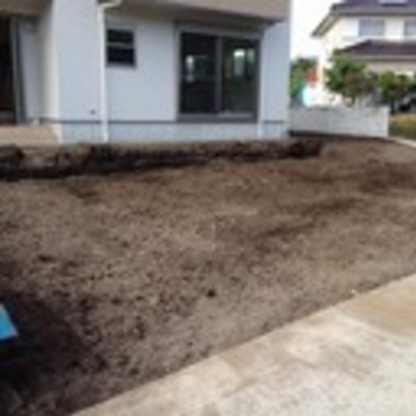 富士宮市　エクステリア工事の施工前写真（0枚目）