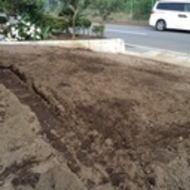 富士宮市　エクステリア工事の施工前写真（3枚目）