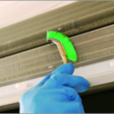 エアコン 壁掛けタイプ クリーニング途中 2