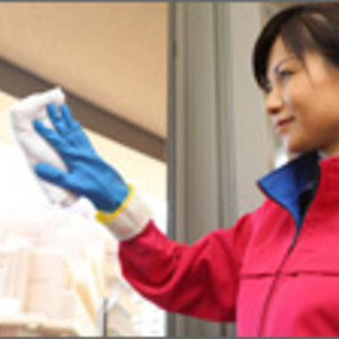 ガラス・サッシクリーニング途中 5