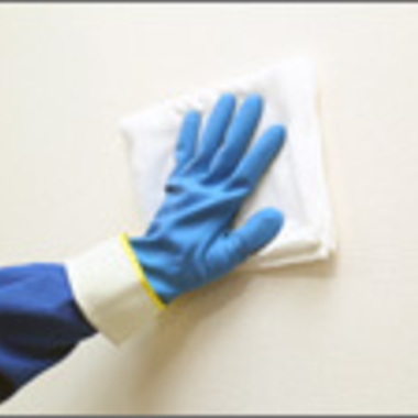 クロスのヤニ・手アカ除去途中 3