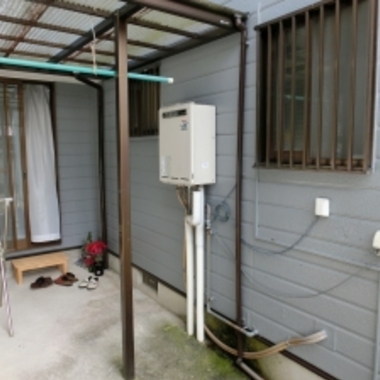 給湯機交換前