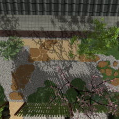 枯山水施工前 イメージ図2