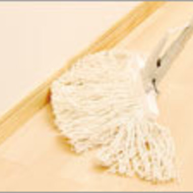 フロ－リング 洗浄 ワックス仕上げ途中 3