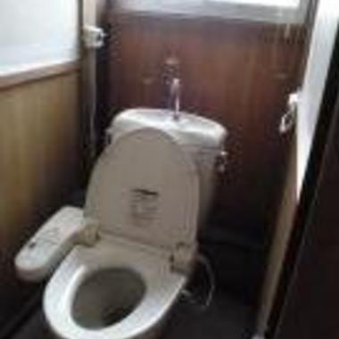 施工前のトイレ