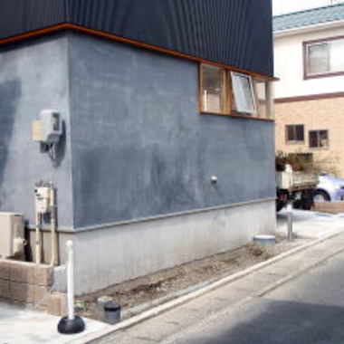 施工前の住宅横