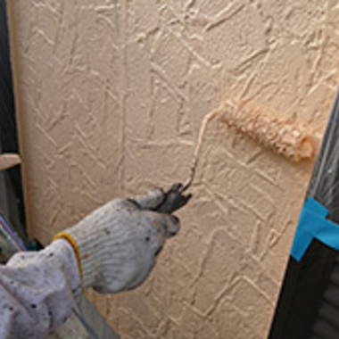 塗装作業 ベージュ2