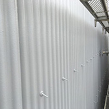 塗装完成 トタン部