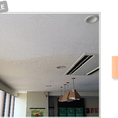 天井クロス現状回復 前